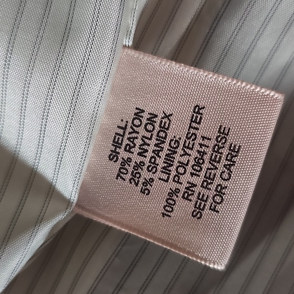 Philosophy Republic Navy Blue Stretchy Blazer Jacket Women's Size 10 NWT - Picture 14 of 16